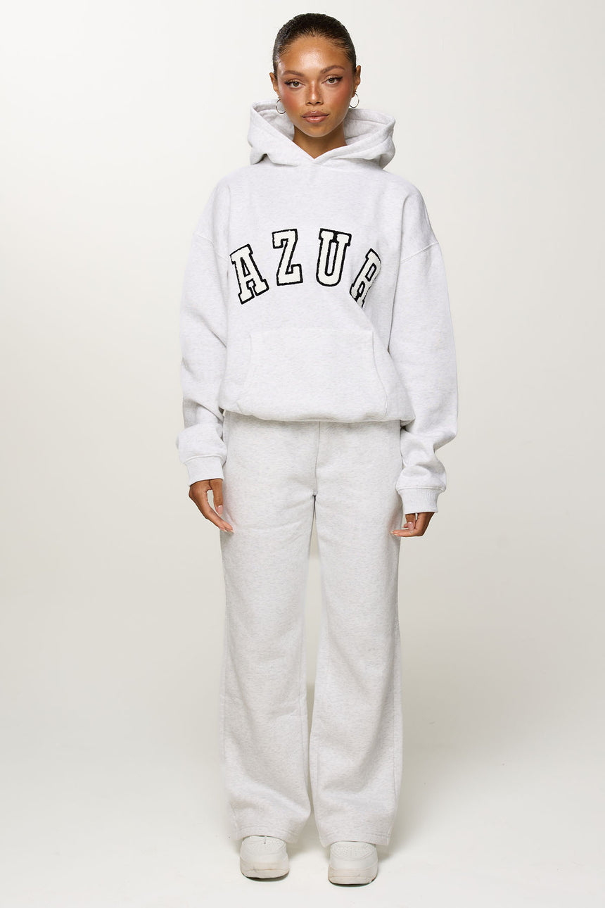 CLOUD HOODIE - HEATHERED GREY - AZUR